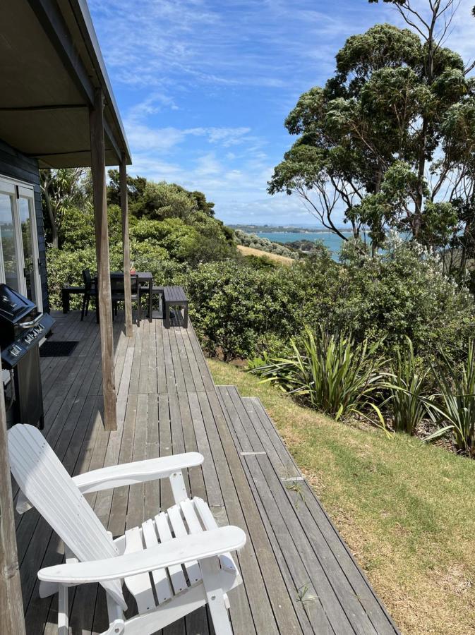 125 Church Bay Cabins Oneroa Exterior foto